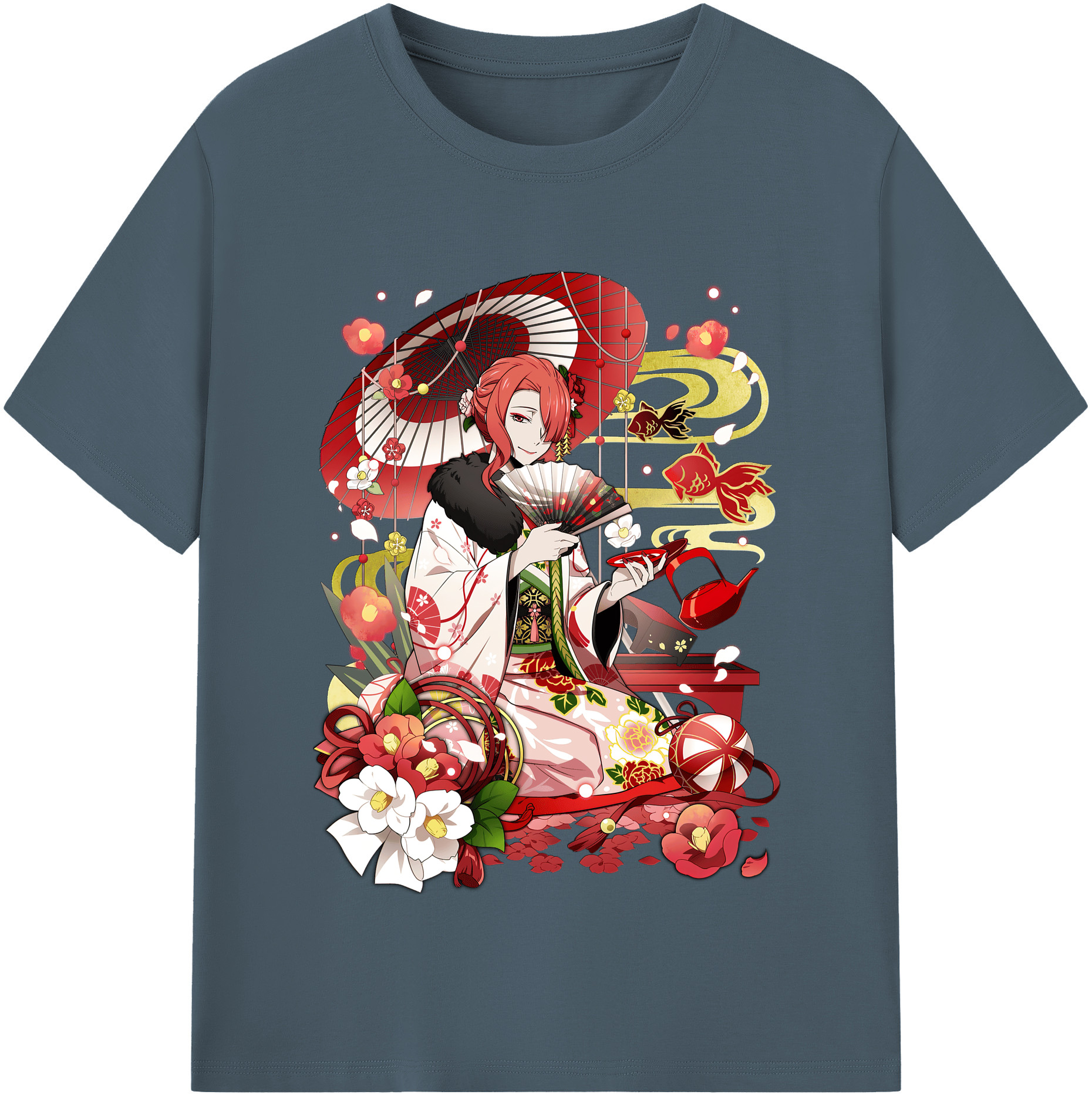 （画像用） 文豪ストレイドッグス Bungo Stray Dogs 綿100％半袖Tシャツ（フロントプリント）